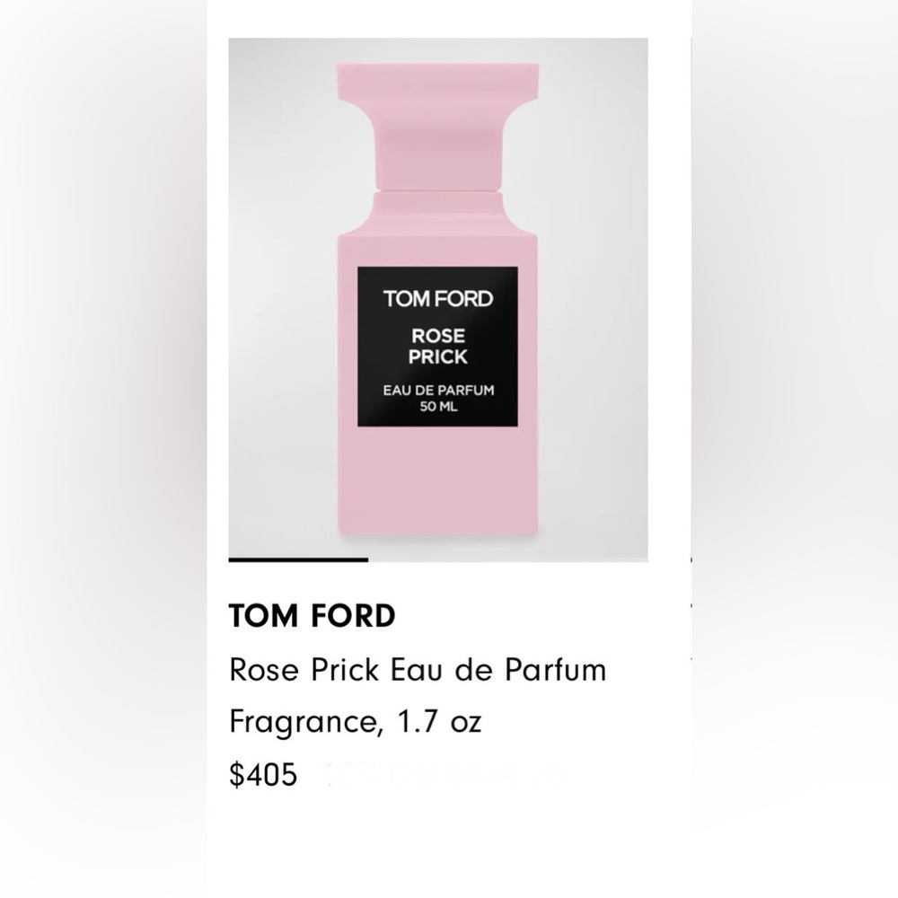 Tom Ford Pink Fragrance Bottle